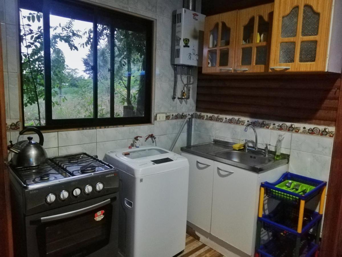 Cabanas Los Castanos Los Ángeles Buitenkant foto